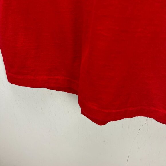 Vintage Rock Springs Guest Ranch Red T-Shirt Womens Small Hanes Beefy USA - Picture 16 of 16